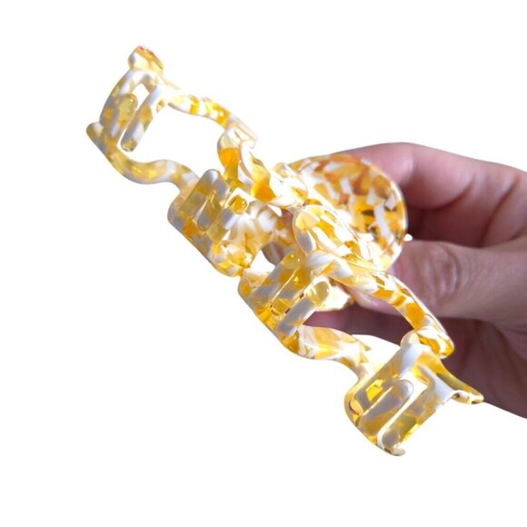 Golden Snake Hair Clips Acetate Claw Clips for Women Fashion Hair Accessories main image 5